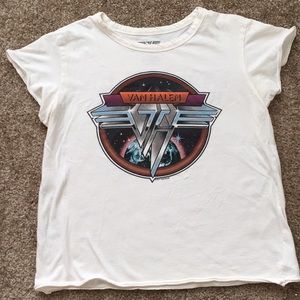 Vintage Van Halen Crop Tee